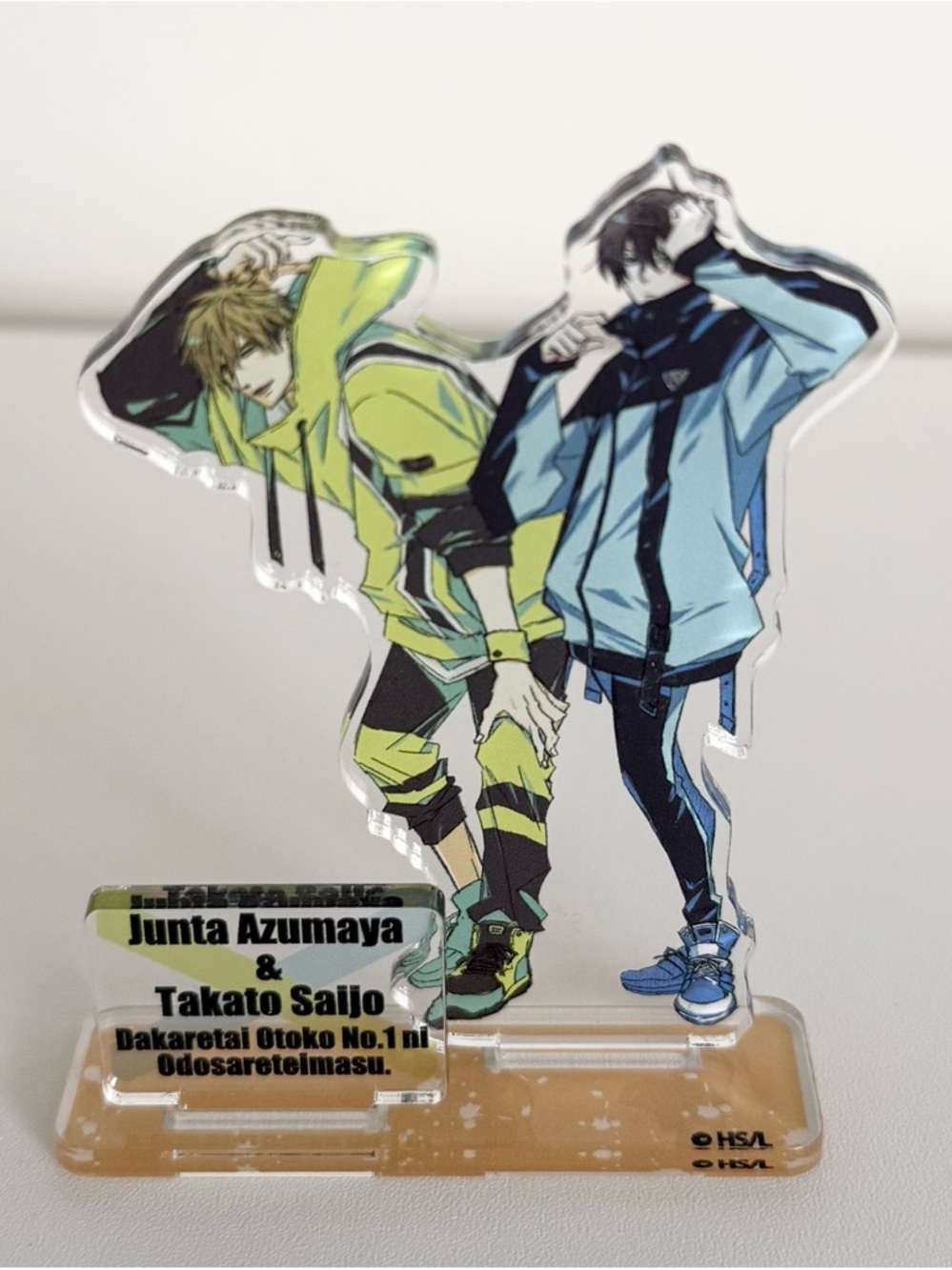 Anime official collection dakaichi acrylic figure stand yaoi